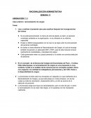 Caso práctico: racionalización de cargos