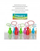 Lenguaje y comunicación.