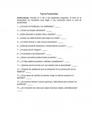 Test de proactividad