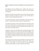 La aparición de los seres humanos en la tierra.