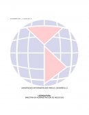 Proyecto MAESTRÍA EN ADMINISTRACION DE NEGOCIOS