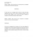 PIERRE Y DESMET, 1992; 63 Nos dice que “La primera tarea de un investigador es decidir qué tipo de información desea tratar.”
