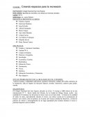 Creando espacios para la recreación.