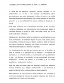 LOS DERECHOS HUMANOS ENTRE EL AYER Y EL MAÑANA