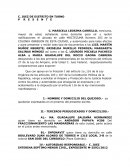 Reclamación de Amparo por la privación de las garantías civiles en la venta por remate de la propiedad