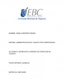 Actividad Entrevista a gerente de atraccion de talento