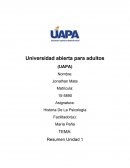 La historia de la psicología