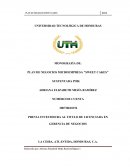 PLAN DE NEGOCIOS MICROEMPRESA "SWEET CAKES"