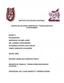 Operaciones boleanas