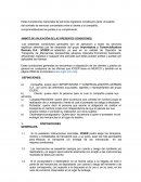 Estas Condiciones Generales de servicios logísticos constituyen parte vinculante del contrato de servicios concertado entre el cliente y la compañía, comprometiéndose las partes a su cumplimiento.