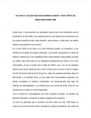 UN VIAJE A LOS QUE MUCHOS ERAMOS AJENOS Y HACE PARTE DE NOSOTROS-CRISIS 2008