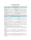 Historia clínica pediátrica.