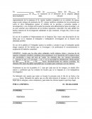Acta administrativa: Investigación de incidente