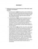 Identificación de las tres acciones básicas que se deben seguir cuando se enfrenta a una emergencia