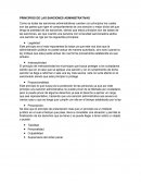 PRINCIPIOS DE LAS SANCIONES ADMINISTRATIVAS.