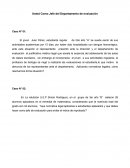 Casos de departamiento de Evaluacion
