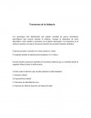 Trastornos de la infancia.