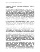 Explique la teoría estética de la subjetividad