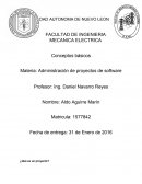 Administración de proyectos de software. ¿Qué es un proyecto?
