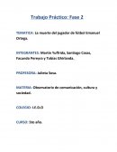 La muerte del jugador de fútbol Emanuel Ortega