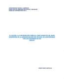 LIBRE ACCESO A LA INFORMACION PUBLICA GUATEMALA