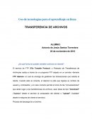 Uso de tecnologías para el aprendizaje en línea TRANSFERENCIA DE ARCHIVOS