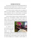 Informe de practica en la escuela Primaria General Guadalupe Victoria