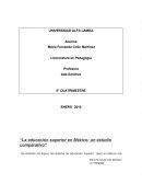 Comparación de la educacion.