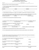 Examen de Historia 2do grado secundaria