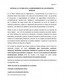 RETOS DE LA TUTORIA EN EL ACOMPAÑAMIENTO DE LOS DOCENTES NOVELES.