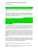 INFANCIA: REPRESENTACIÓN SOCIAL A TRAVÉS DE LA HISTORIA