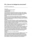 Inteligencia. Renacimiento interno