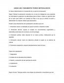 UNIDAD UNO: FUNDAMENTOS TEORICO METODOLOGICOS