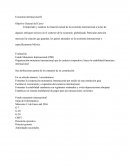 EconomíaComprender y analizar la situación actual de la economía internacional a la luz de algunos enfoques teóricos en el contexto de la economía globalizada. Particular atención merecerá la relación que guardan, los países atrasados en la econo