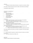 EXPERIMENTO ESTADOS DE LA MATERIA, COMPOSICIÓN Y CAMBIOS