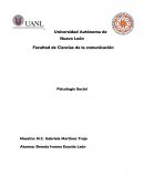 Psicología Social. Ensayo.