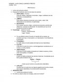 Lectura del protocolo anterior. Empezamos hablando sobre los tres tipos de cerebros