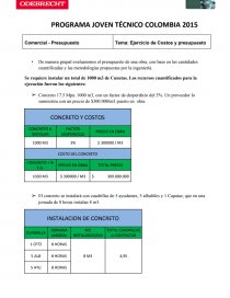 PROGRAMA JOVEN TÉCNICO COLOMBIA 2015. Página 1