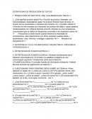 Estategia de produccion de texto