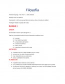 Filosofía: Amor a la sabiduría.