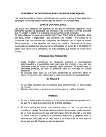HERRAMIENTA PODEROSAS PARA CREAR UN RUMOR.. Página 1