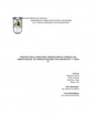 Propuesta para la construccion y ampliacion del comerdor san alberto hurtado de la ueep san juan bautista ubicada en maracay estado aragua