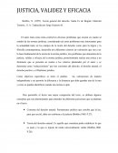 Rese;a analisis estructural justicia validez eficacia