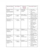 Tipos de riesgo laboral. Informe