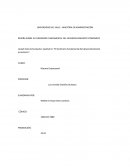 RESEÑA SOBRE EL FENOMENO FUNDAMENTAL DEL DESENVOLVIMIENTO ECONOMICO