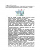 Tareas: Tipos de riesgos