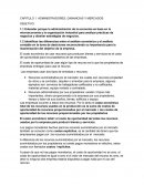 CAPITULO 1 ADMINISTRADORES, GANANCIAS Y MERCADOS