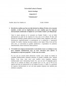 Tabajo: “Globalización”