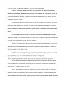 ENSAYO “NOTAS DE ENFERMERÍA. ¿QUÉ ES Y QUE NO ES?”