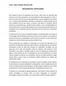 REFLEXION DEL CAPITALISMO.